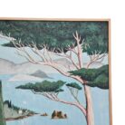 Landscape Acylic Painting KRE3504 Close Up