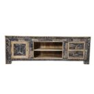 Lazuli Carved Tv Unit KMF26165 Front
