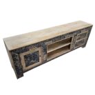 Lazuli Carved Tv Unit KMF26165 Side