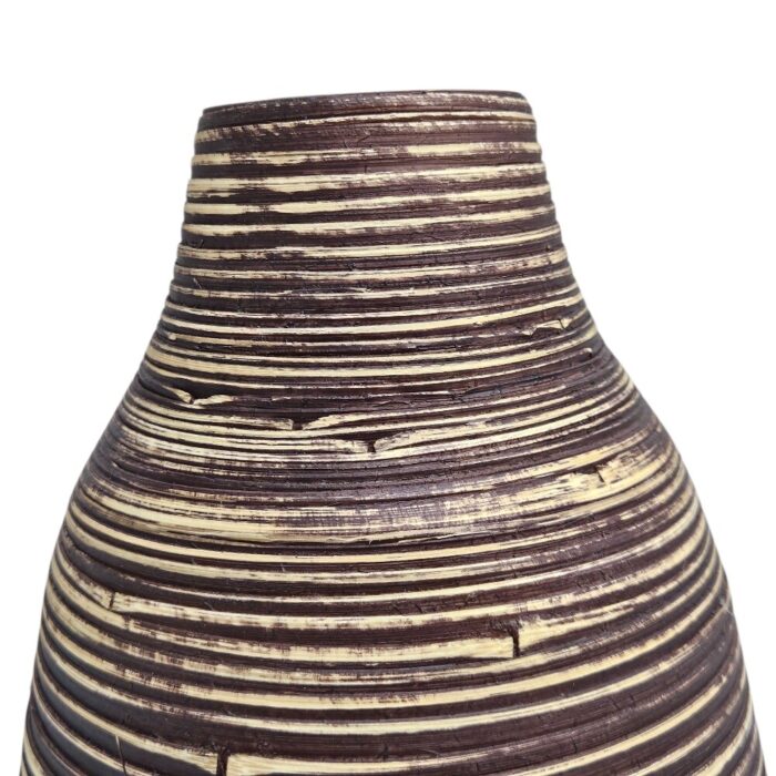 Nyla Organic Vase Brown KMH4312 Close Nyla Organic Vase Brown KMH4312 Close