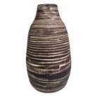 Nyla Organic Vase Brown KMH4312A Front