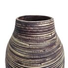 Nyla Organic Vase Brown KMH4312B Close Up