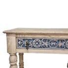 Onyx Console Carved KMF15362 Close Up View