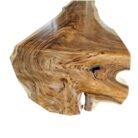 Organic Suar Waterfall Bar Table Clsoe Front