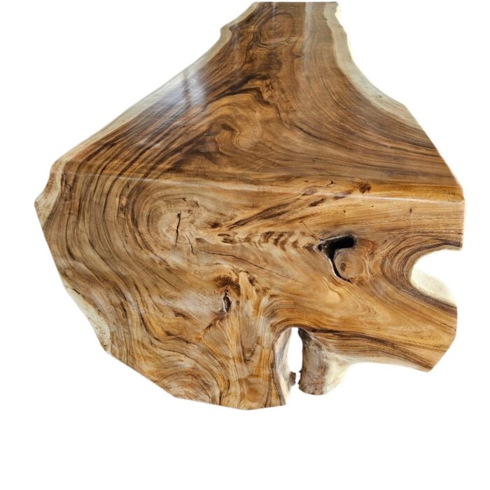 Organic Suar Waterfall Bar Table Clsoe Front