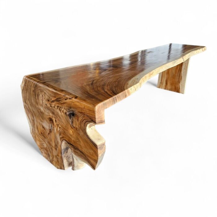 Organic Suar Waterfall Bar Table Main