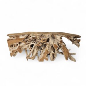 Organic Teak Root Display Console