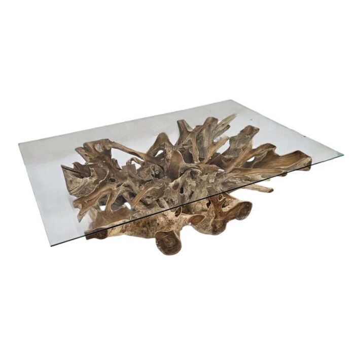 Root Rectangular Coffee Table its 150 x 100 x 45 cm Side