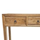 Tao Teak Console Table AJJ0505 Close Up Front