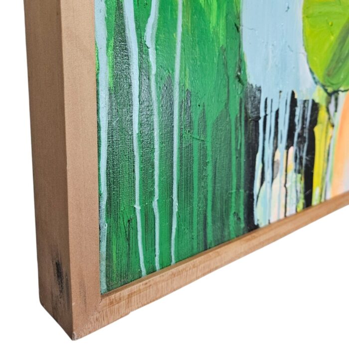 Tropical Garden Acrylic Painting KRE3506 Bottom