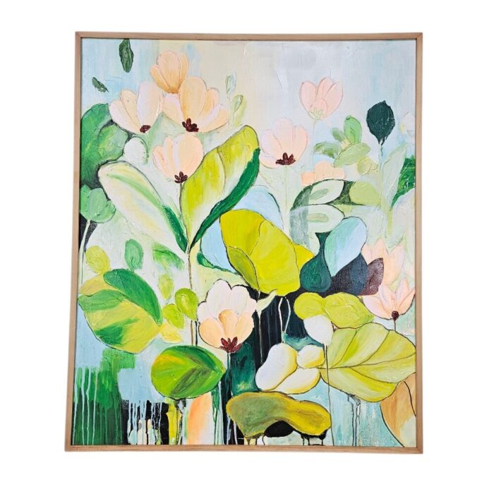 Tropical Garden Acrylic Painting KRE3506 Main