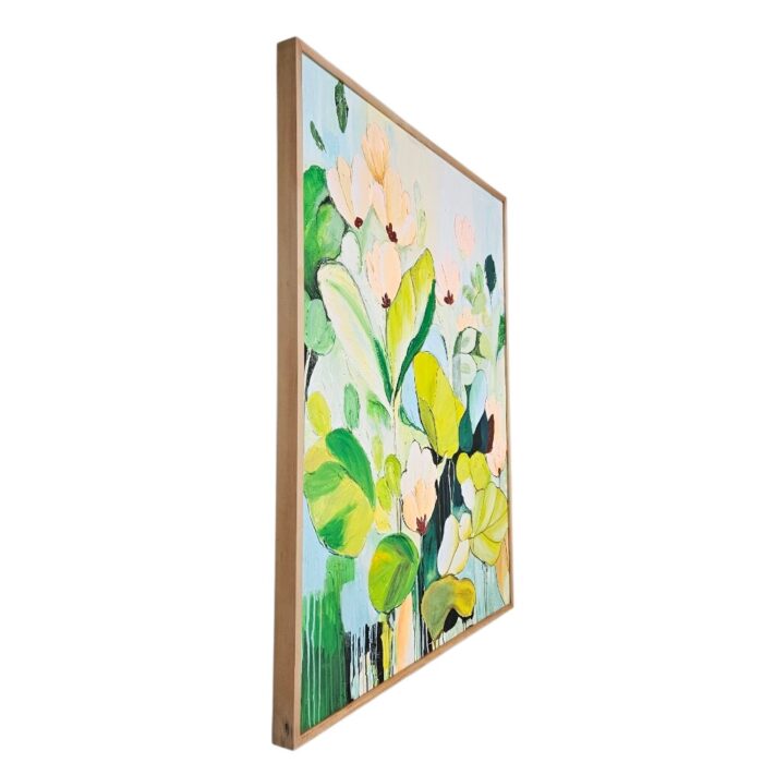 Tropical Garden Acrylic Painting KRE3506 Side