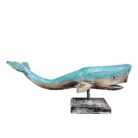 Whale Carved On Stand Wooden WET4511B
