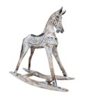 Wooden Rocking Horse White Wash WET0010 Main