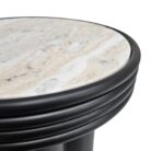 Yukito Iron Black Side Table KMF32086 Close Up