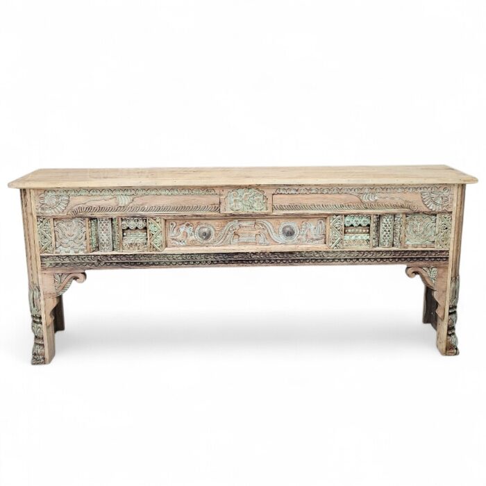 Aziza Carved Console Table KMF15364 Main