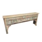 Aziza Carved Console Table KMF15364 Side