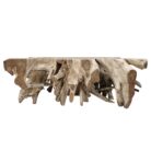 Block Rectangular Coffee Root Table INJ9600A1 Front