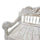 Carved Bench Shani BEB6601 Close Side