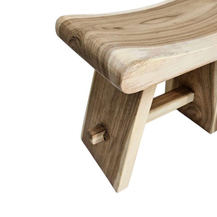 Ceylon Natural Stool KIZ0110 Close Up