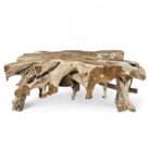 Coffee Table Root Block Rectangular Top