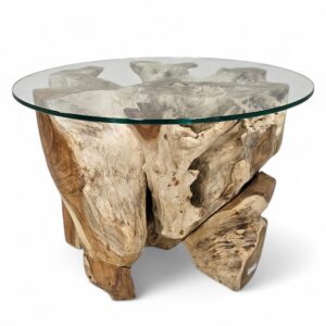 Burmese Teak Tree Root Coffee Table