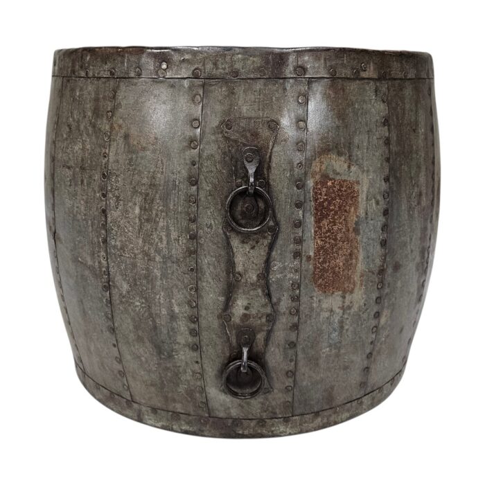 Drum Iron Side Table KMF25039 Front