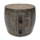 Drum Iron Side Table KMF25039 Main