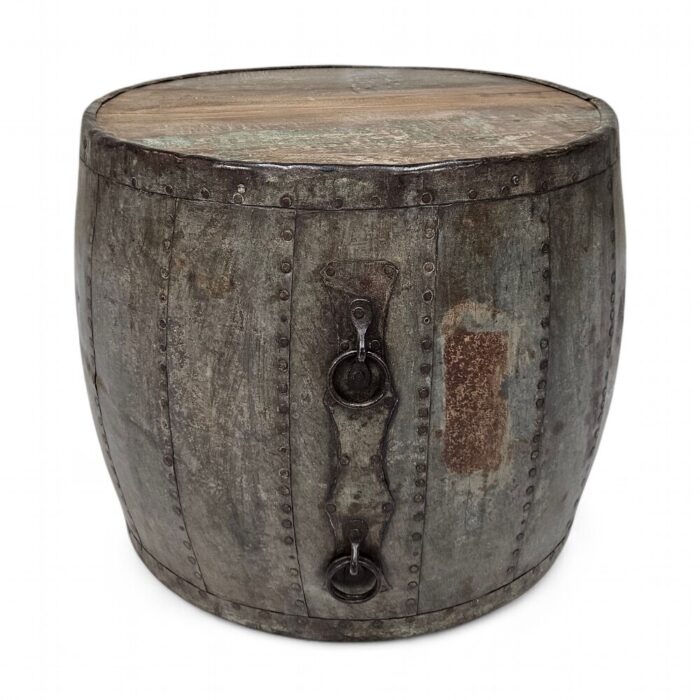 Drum Iron Side Table KMF25039 Main