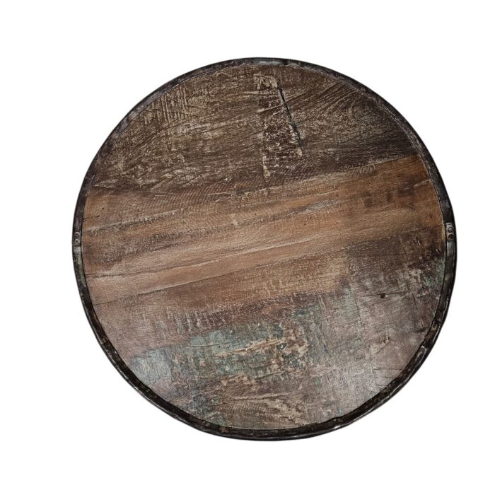 Drum Iron Side Table KMF25039 Top