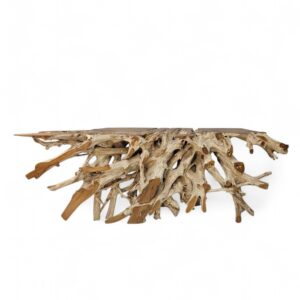Erosi Teak Tree Root Console Bar Table