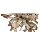 Erosi Root Teak Console Table NJA5055A10 Front