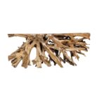 Erosi Root Teak Console Table NJA9073A5 Front