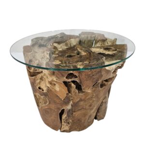 Burmese Teak Tree Root Coffee Table