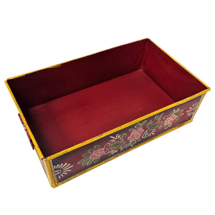 Lalu Metal Storage Tray KMH9075 SIde Lalu Metal Storage Tray KMH9075 SIde