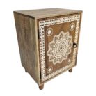 Mandala Bedside Pedestal KMF22150A Side