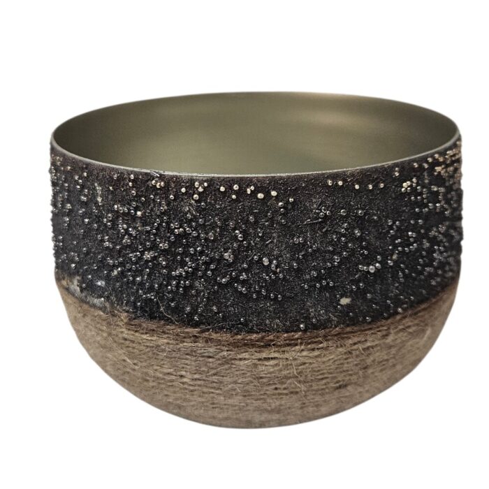 Metal Rope Pot 8cm KMH4318B Top Metal Rope Pot 8cm KMH4318B Top