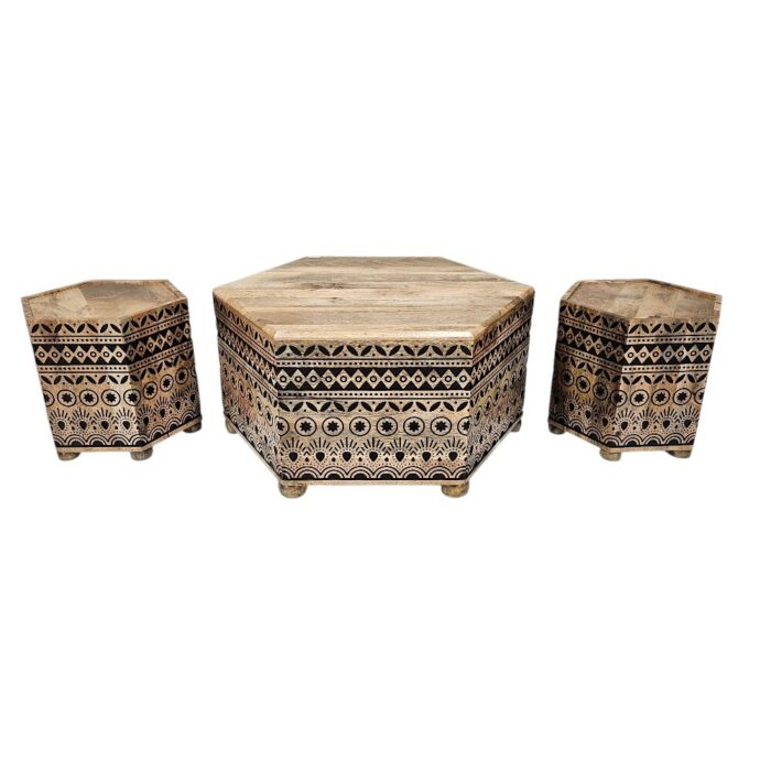 Morocco Coffee Table Set KMF32068 Apart