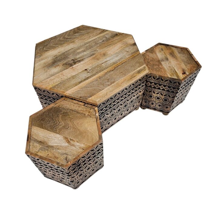 Morocco Coffee Table Set KMF32068 Top Side