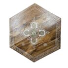 Morocco Side Table Set KMF32066 Brown Top View