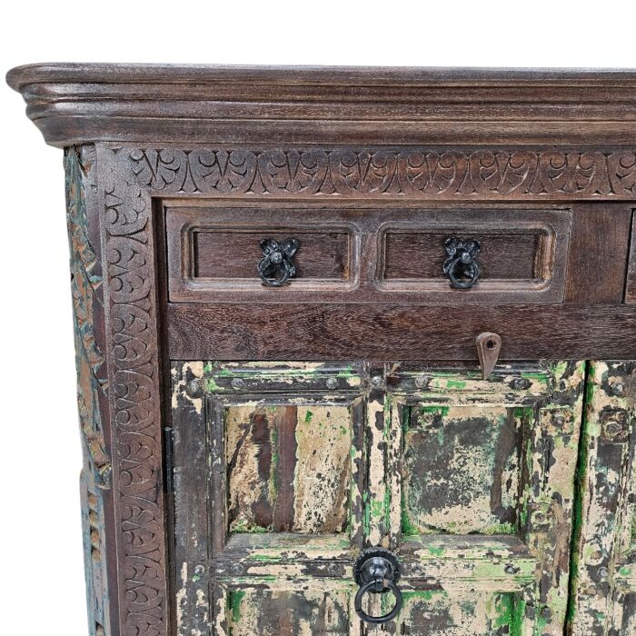 Old Door Sideboard KMF14534 Close Up Old Door Sideboard KMF14534 Close Up