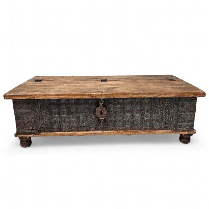 Pitara Coffee Table Trunk KMF25172C Main Top Pitara Coffee Table Trunk KMF25172C Main Top