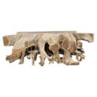 Root Block Rectangular Coffee Table INJ9600A2 Front