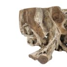 Root Block Teak Coffee Table INJ8600 Close