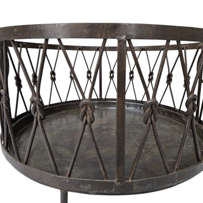 Round Iron Basket KMH9093 Close Round Iron Basket KMH9093 Close