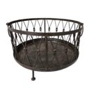 Round Iron Basket KMH9093 Top