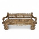 Subira Teak Carved Bench Main BEB6602