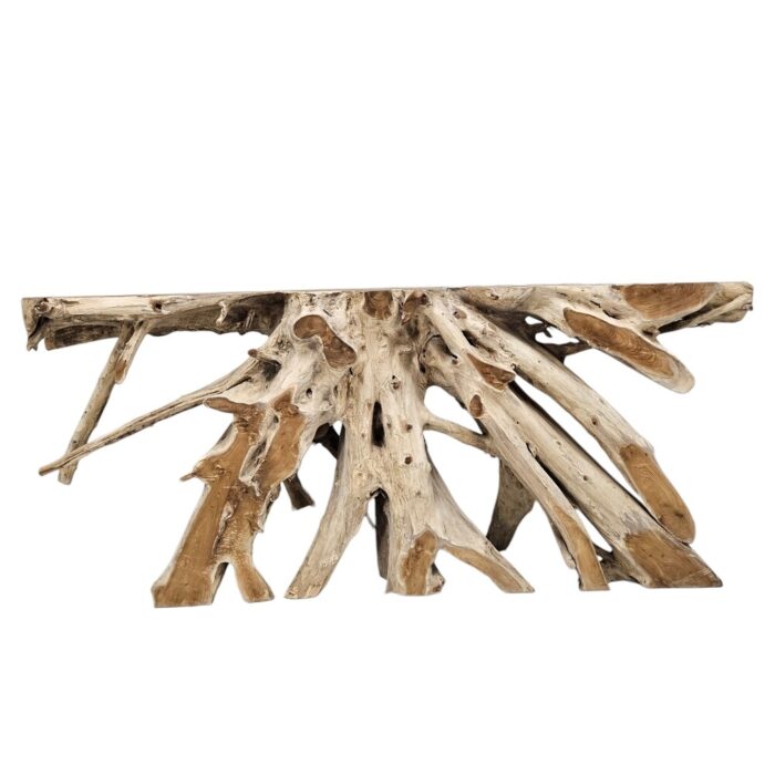Teak Root Console Table NJA9073A6 Front