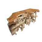 Teak Root Console Table NJA9073A8 Side