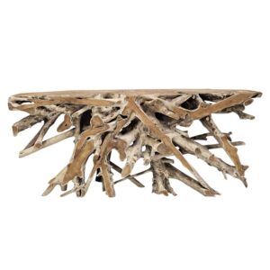 Teak Root Console Table NJA9073A9
